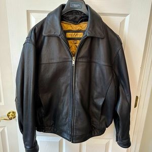 Marc New York Black Leather Jacket